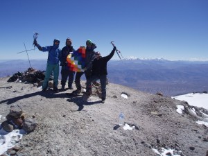 Hem fet el cim! El Chachani (6.075), al Perú